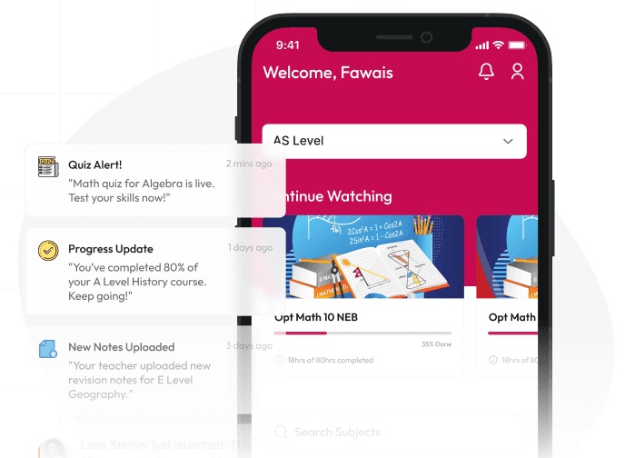 Mobile View of Application for hero Section